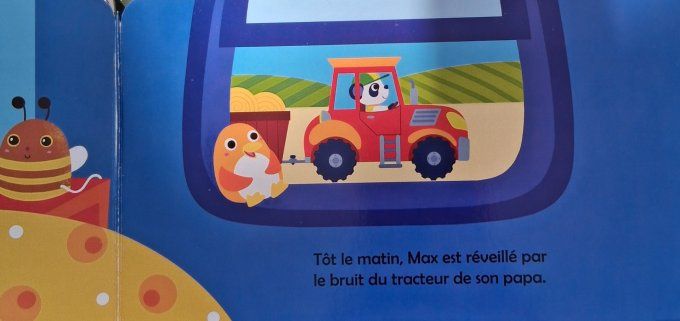 En route le tracteur