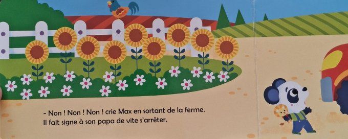 En route le tracteur