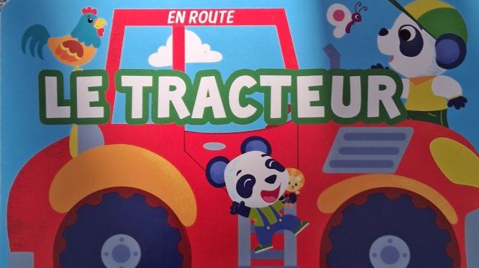 En route le tracteur