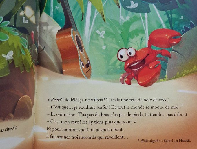 Le Ukulélé qui voulait surfer