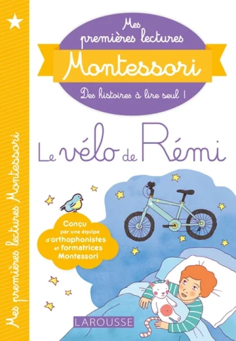 Le vélo de Rémi, mes premières lectures Montessori