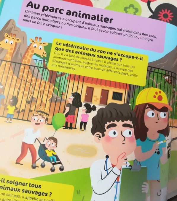 Questions/réponses, le vétérinaire
