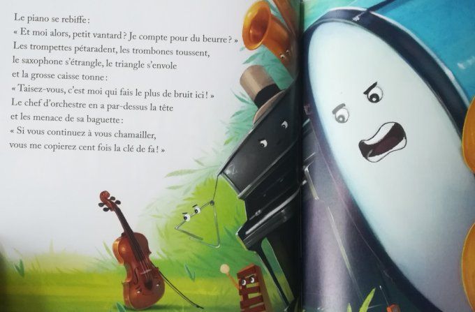 Le violon qui fanfaronnait 