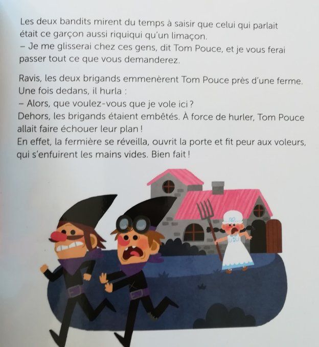 Mes p'tits contes, le voyage de Tom Pouce