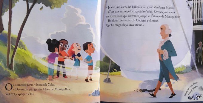 Le voyage en montgolfière