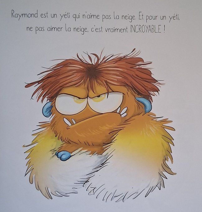 Le yéti qui n'aimait pas la neige