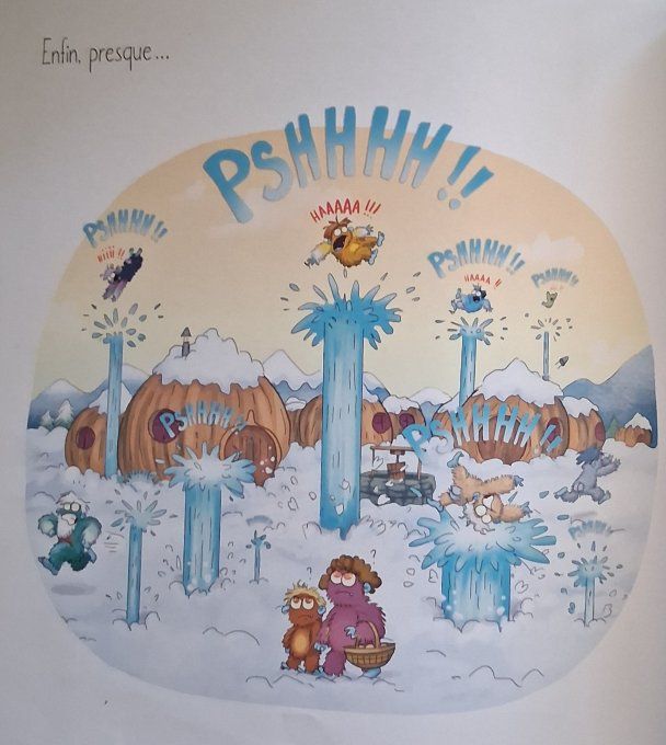 Le yéti qui n'aimait pas la neige