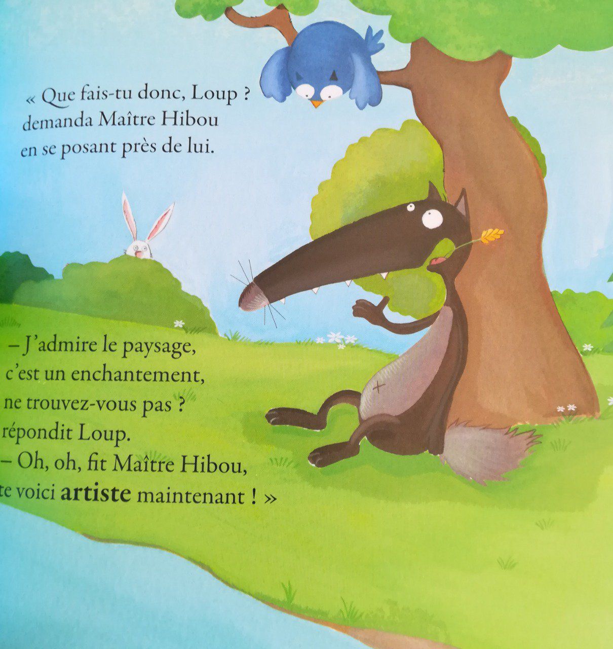 Le loup qui aimait les arbres - Teteenlire