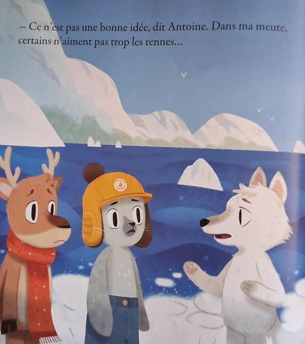 Léo le phoque au secours de son ami, mes p'tits albums