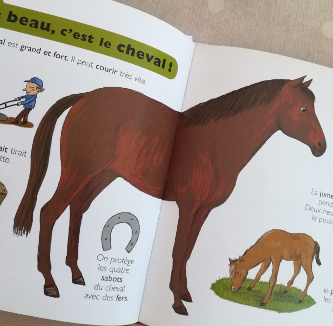 Les animaux de la ferme, mes petites encyclopédies Larousse