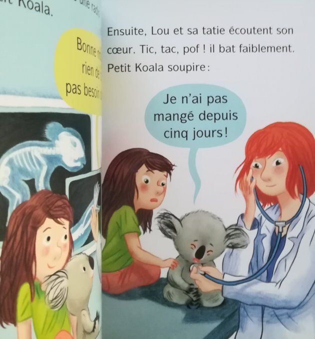 Les animaux de Lou, n'aie pas peur petit Koala