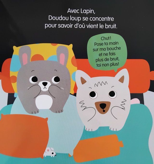 Doudou Loup et le drôle de bruit