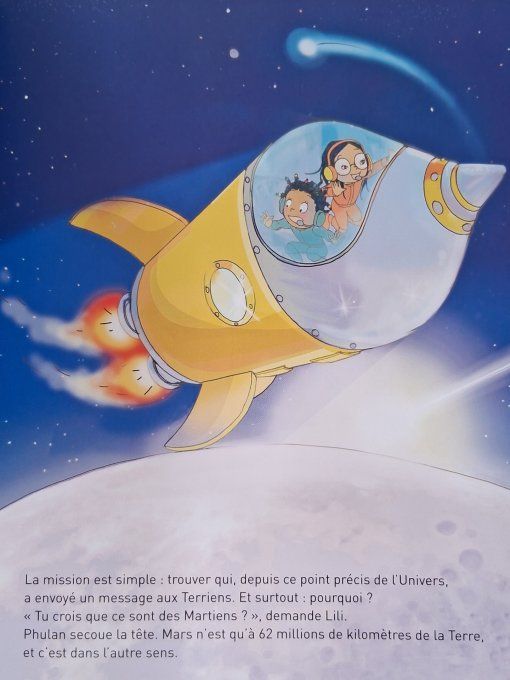 Les coquinettes dans l'espace