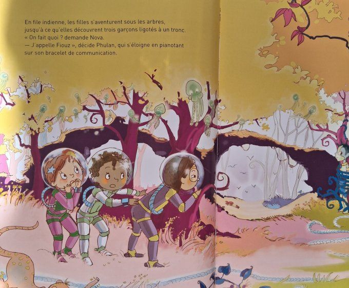 Les coquinettes dans l'espace