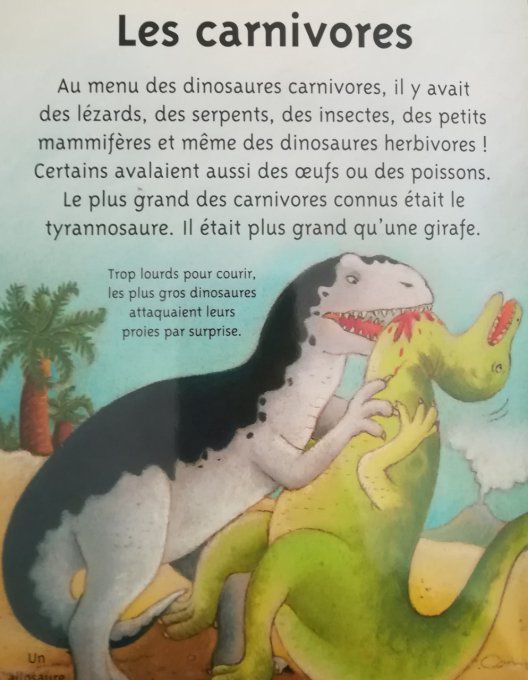 La petite imagerie, les dinosaures