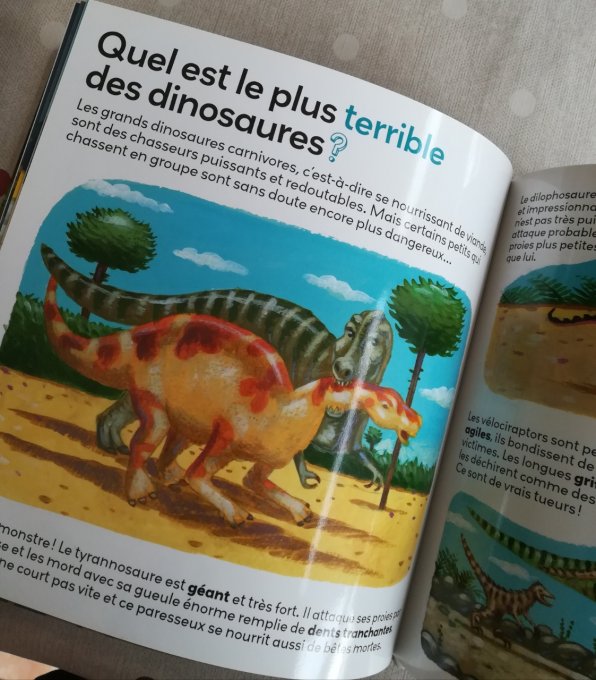 Mes p'tites questions, les dinosaures