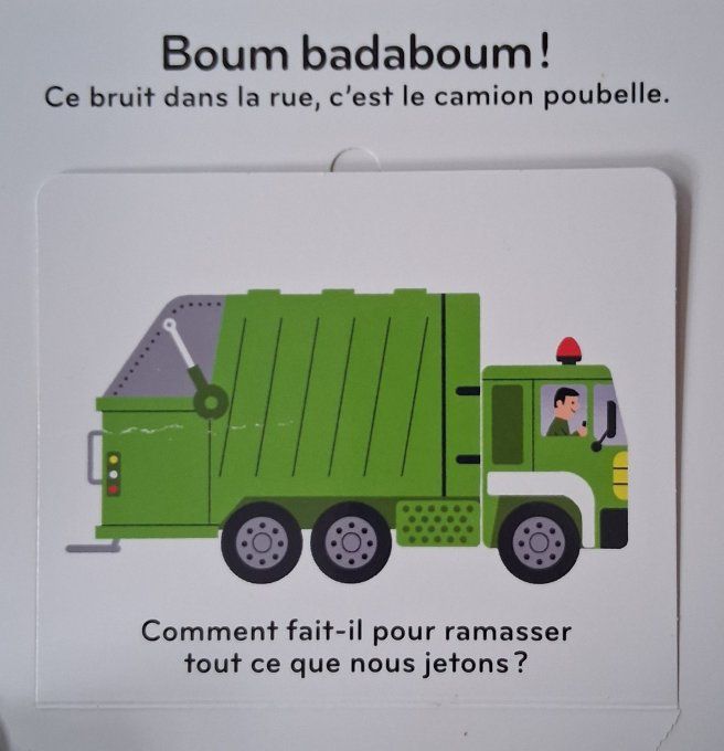 Les engins, mon imagier animé