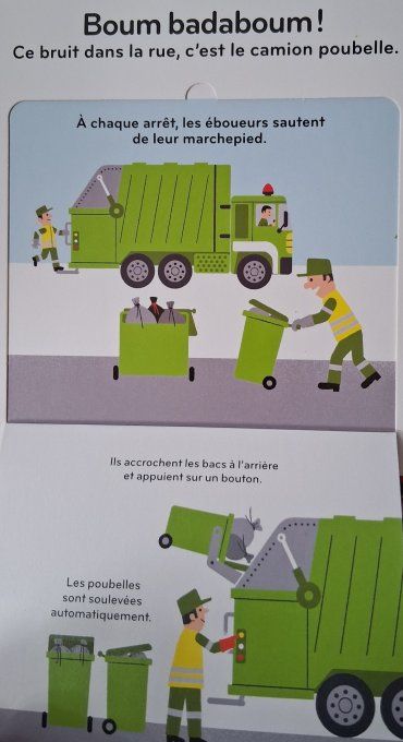 Les engins, mon imagier animé