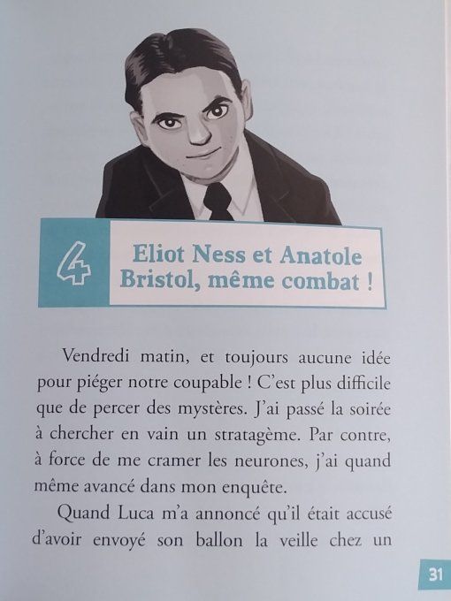 Les enquêtes d'Anatole Bristol tome 8 carton rouge pour Luca !