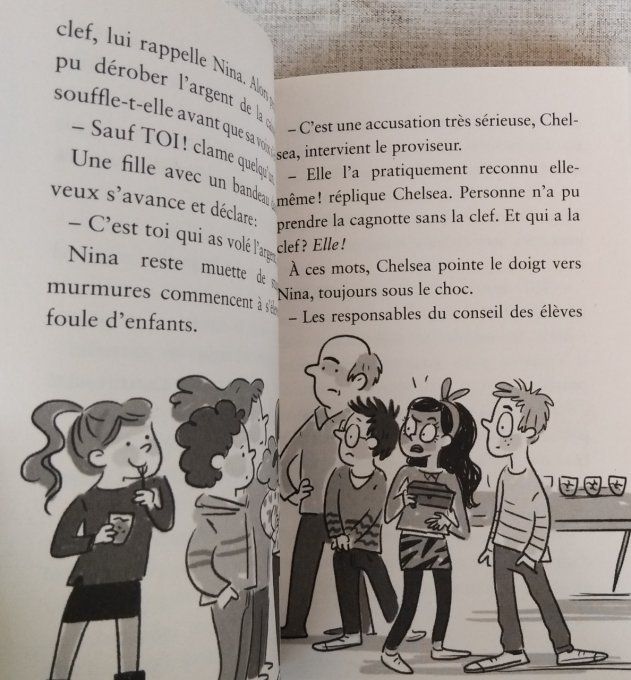 Les enquêtes d'Eliott et Nina le mystère de la cagnotte volée 