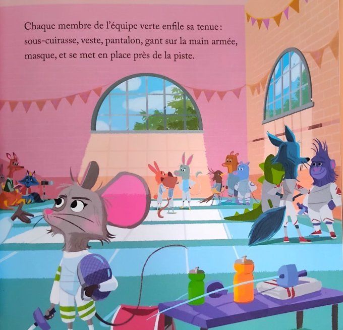 Les épreuves d'escrime