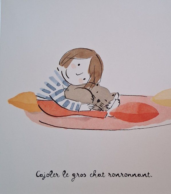 Mon imagier des sensations, les jours de pluie