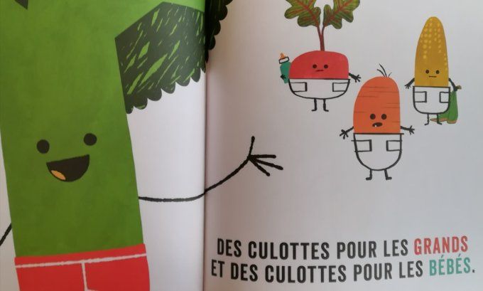 Les légumes en culottes