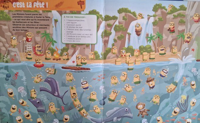 Les minions cherche et trouve
