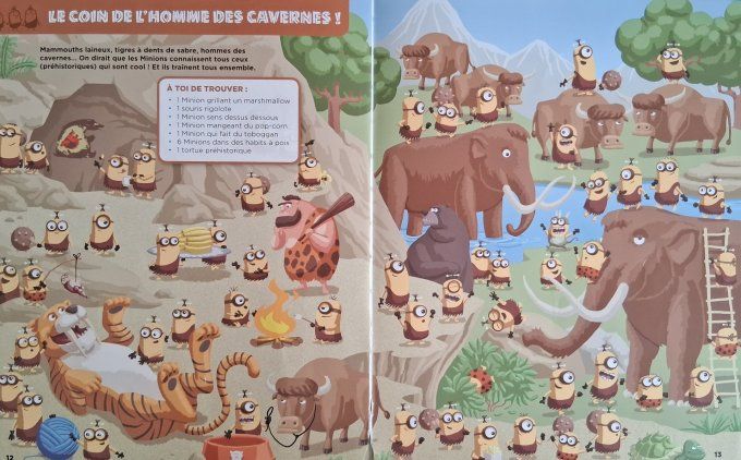 Les minions cherche et trouve