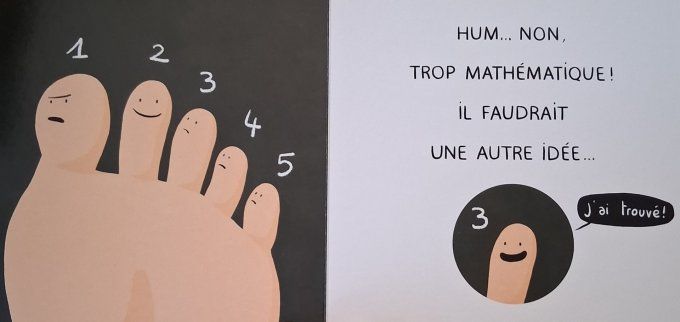 Les orteils n'ont pas de nom