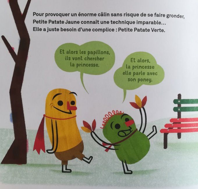 Les petites patates, tu veux un câlin ?