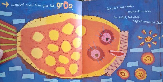 Les petits poissons dans l'eau
