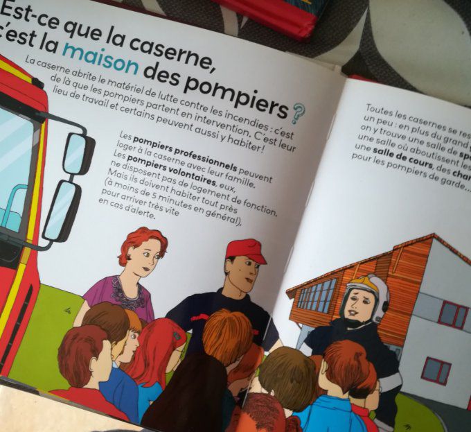 Mes p'tites questions, les pompiers