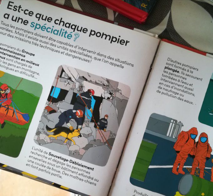 Mes p'tites questions, les pompiers