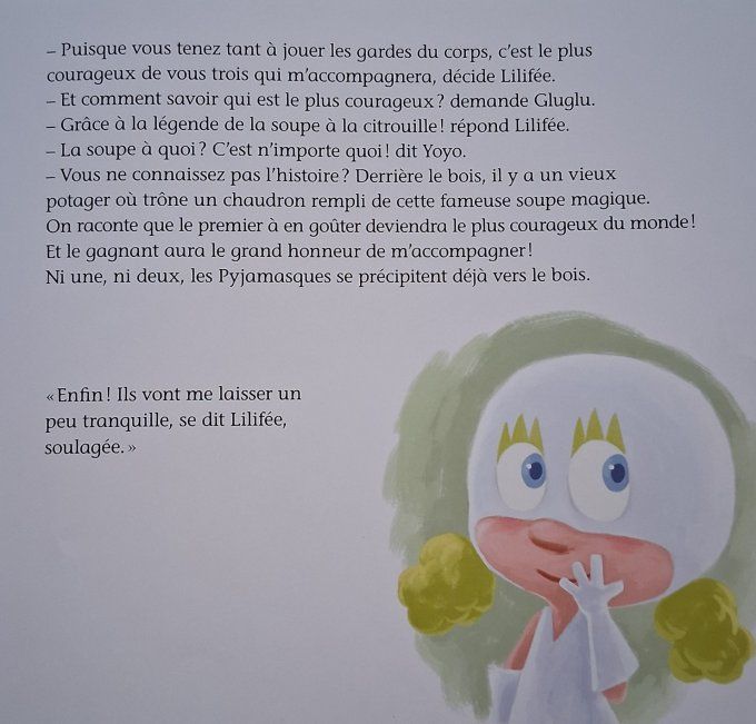 Les pyjamasques et la soupe à la citrouille