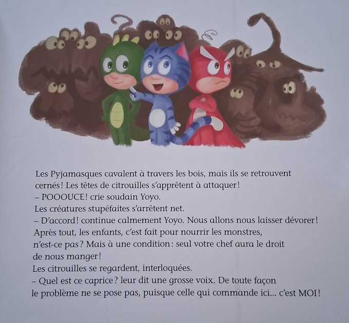 Les pyjamasques et la soupe à la citrouille