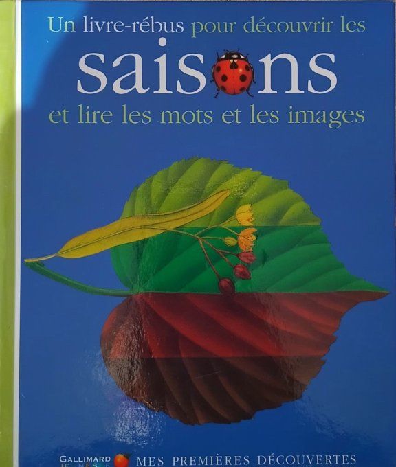 Un livre-rébus les saisons