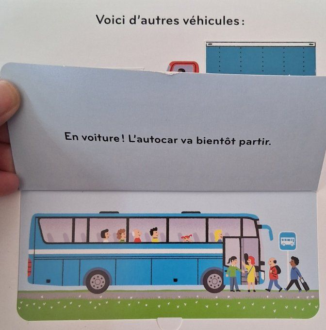 Les transports mon imagier animé