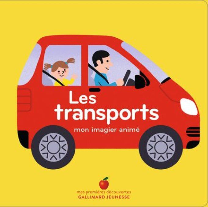 Les transports mon imagier animé