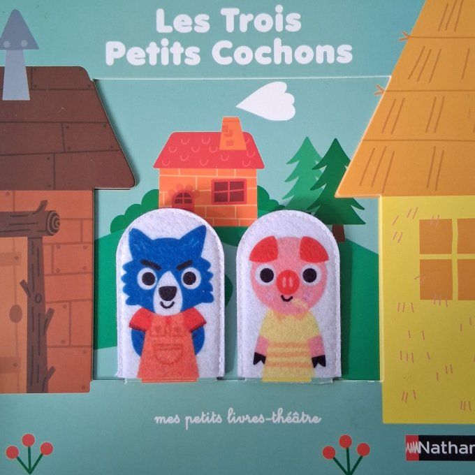 Les trois petits cochons, mes petits livres théâtre