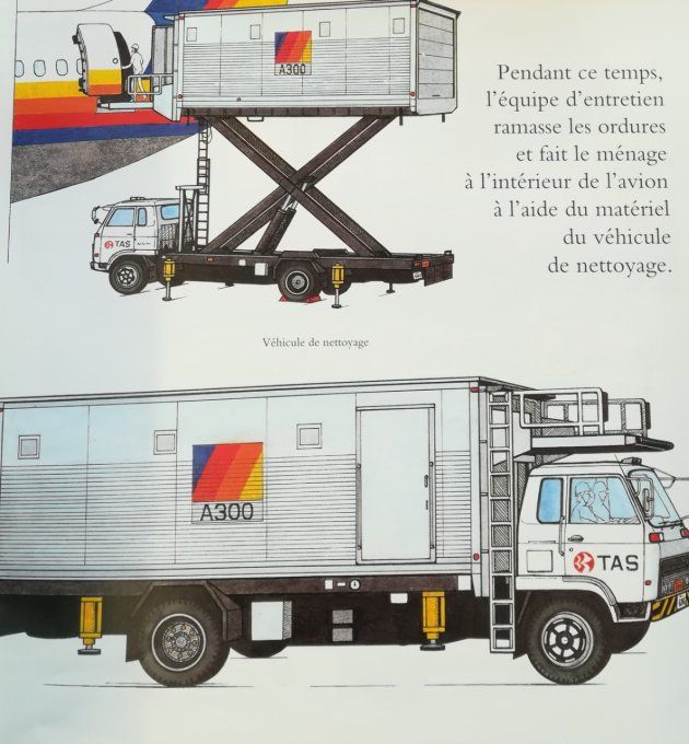 Les véhicules de l'aéroport