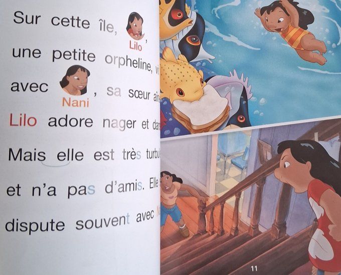 Lilo et Stitch j'apprends à lire CP