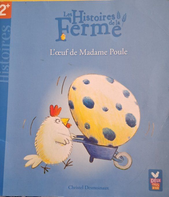 Lot de 3 livres histoires de la ferme
