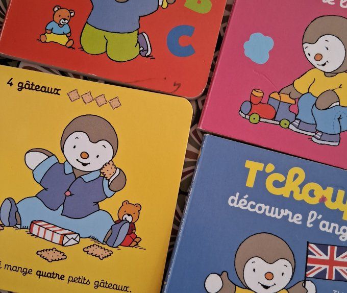 Lot de 6 livre T'choupi