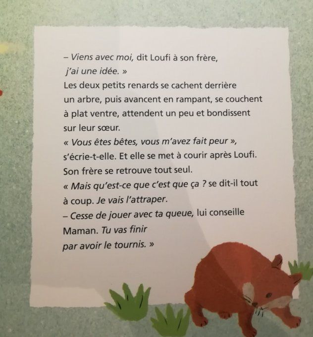 Sur les pas de loufi le petit renard