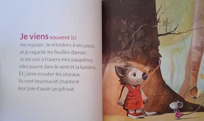 Louloup et Lili à la découverte du grand chêne