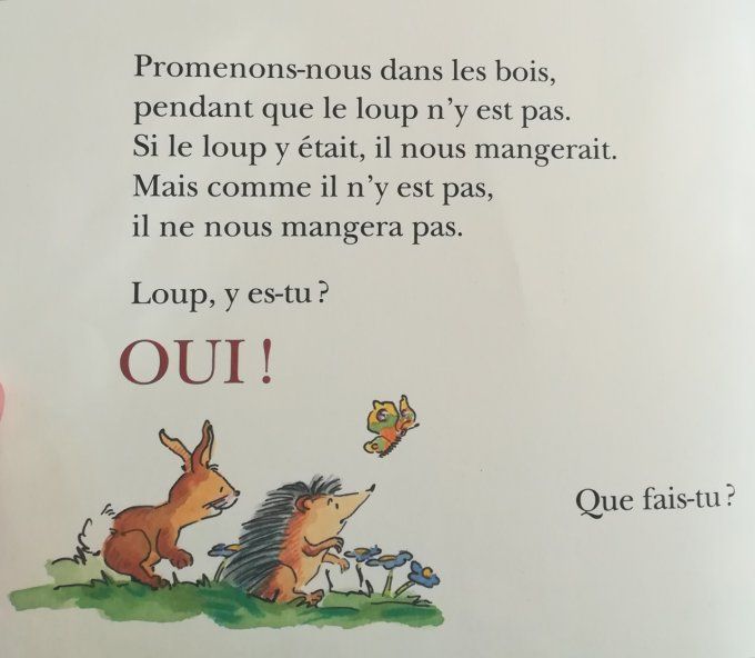 Loup y es-tu ?