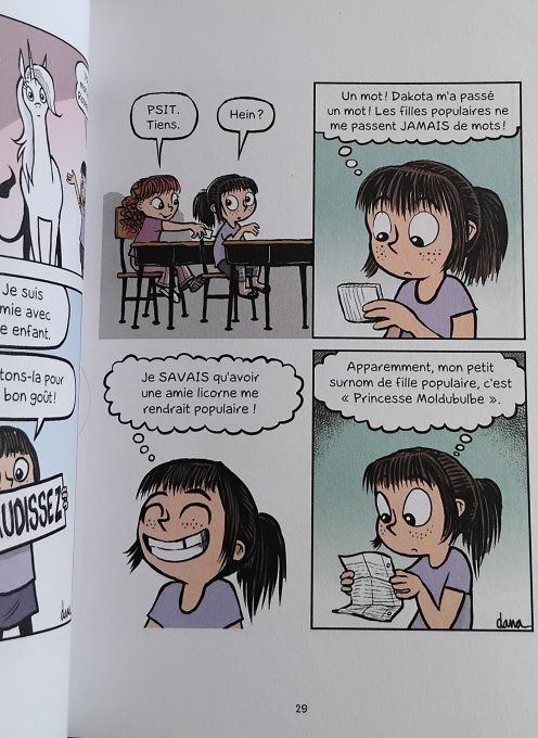 Lucie et sa licorne
