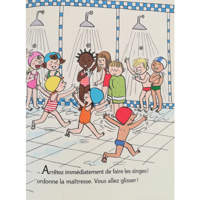 Lulu grenadine aime la piscine