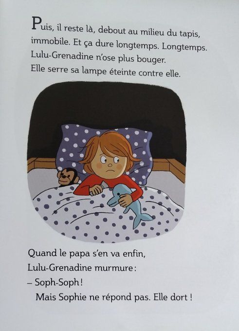 Lulu Grenadine dort chez une copine
